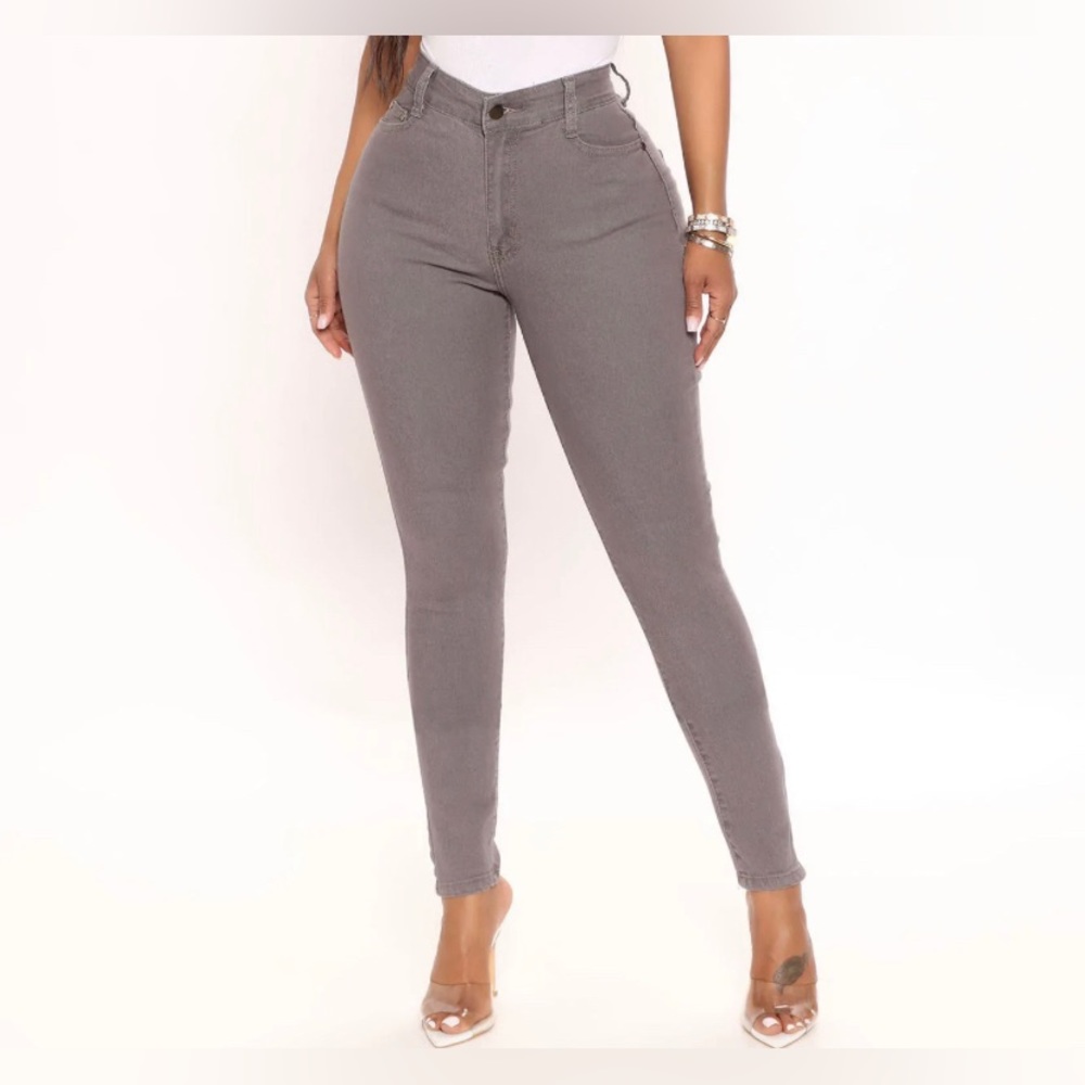High Waisted Skinny Jeans